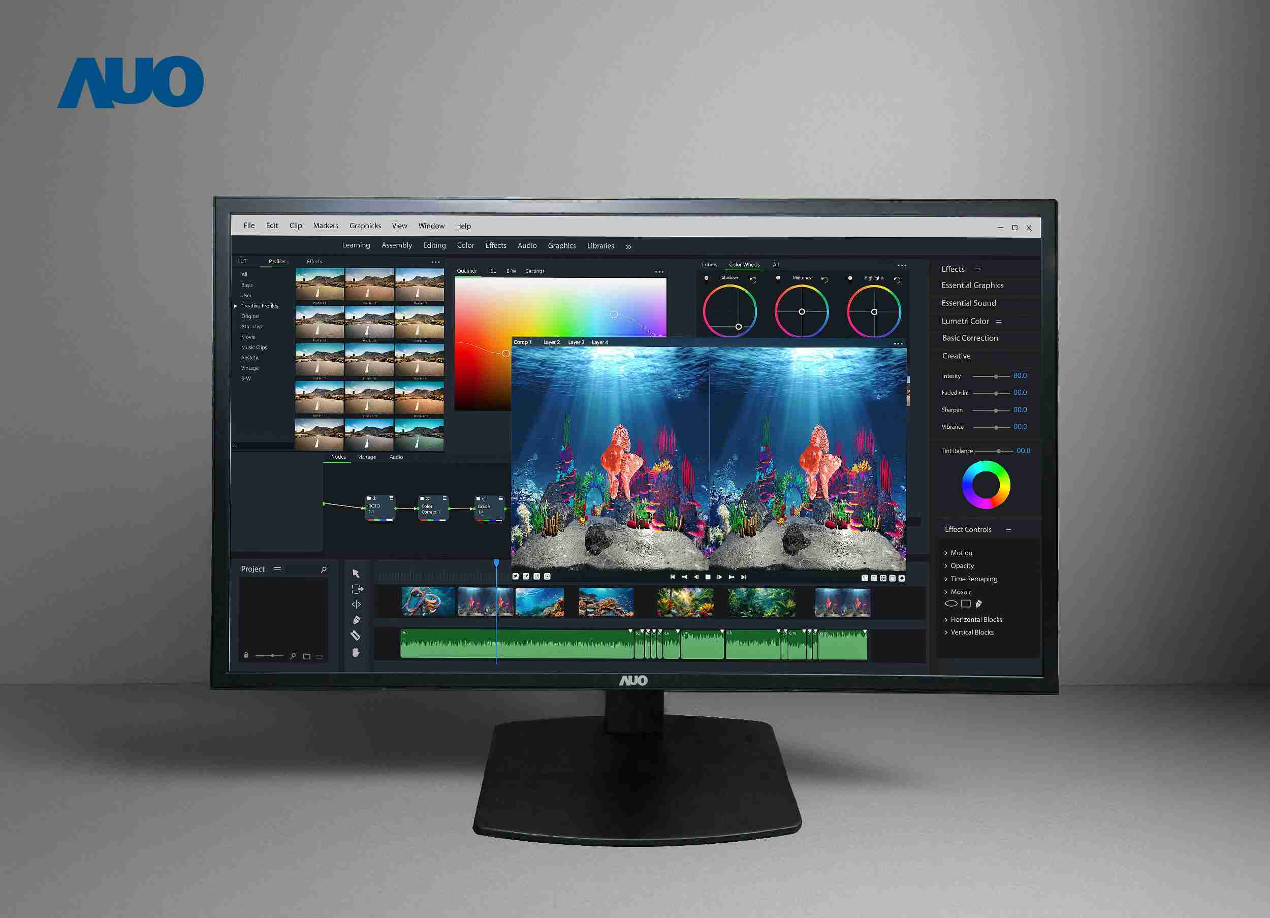 冰球突破开发32吋2D/3D专业桌上型显示器，，拥有8K4K超高分辨率，，，并以低串扰算法优化3D显示效果，，搭载自动眼球追踪功能，，，能实时调整3D图像，，，进行实时2D与3D无缝共存窗口，，，，提供图像设计工作者突破二维接口的崭新工作氛围与效率